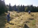 genießen den schönen Herbst im Schweiße ihres Angesichts